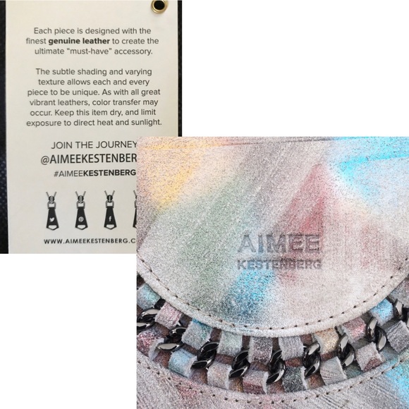 Aimee Kestenberg Canteen Style Leather Crossbody Bag - Picture 11 of 11